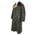 Original German WWII General Staff Hauptmann Officer's Black Leather Winter Fur-Lined Greatcoat Original Items