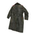 Original German WWII General Staff Hauptmann Officer's Black Leather Winter Fur-Lined Greatcoat Original Items
