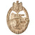 Original German WWII Early Silver Grade Panzer Assault Tank Badge by Karl Wurster of Markneukirchen Original Items