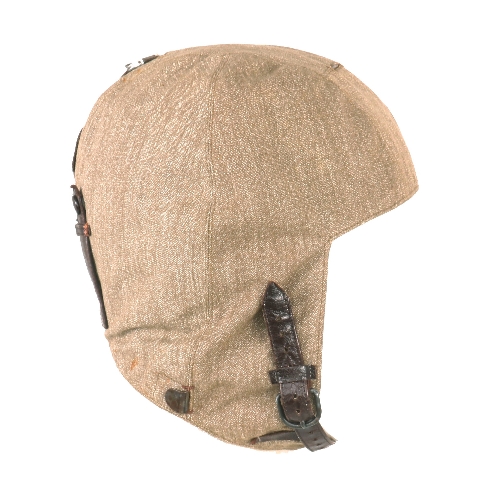 Original German WWII Luftwaffe FK34 Summer Weight Flying Helmet by