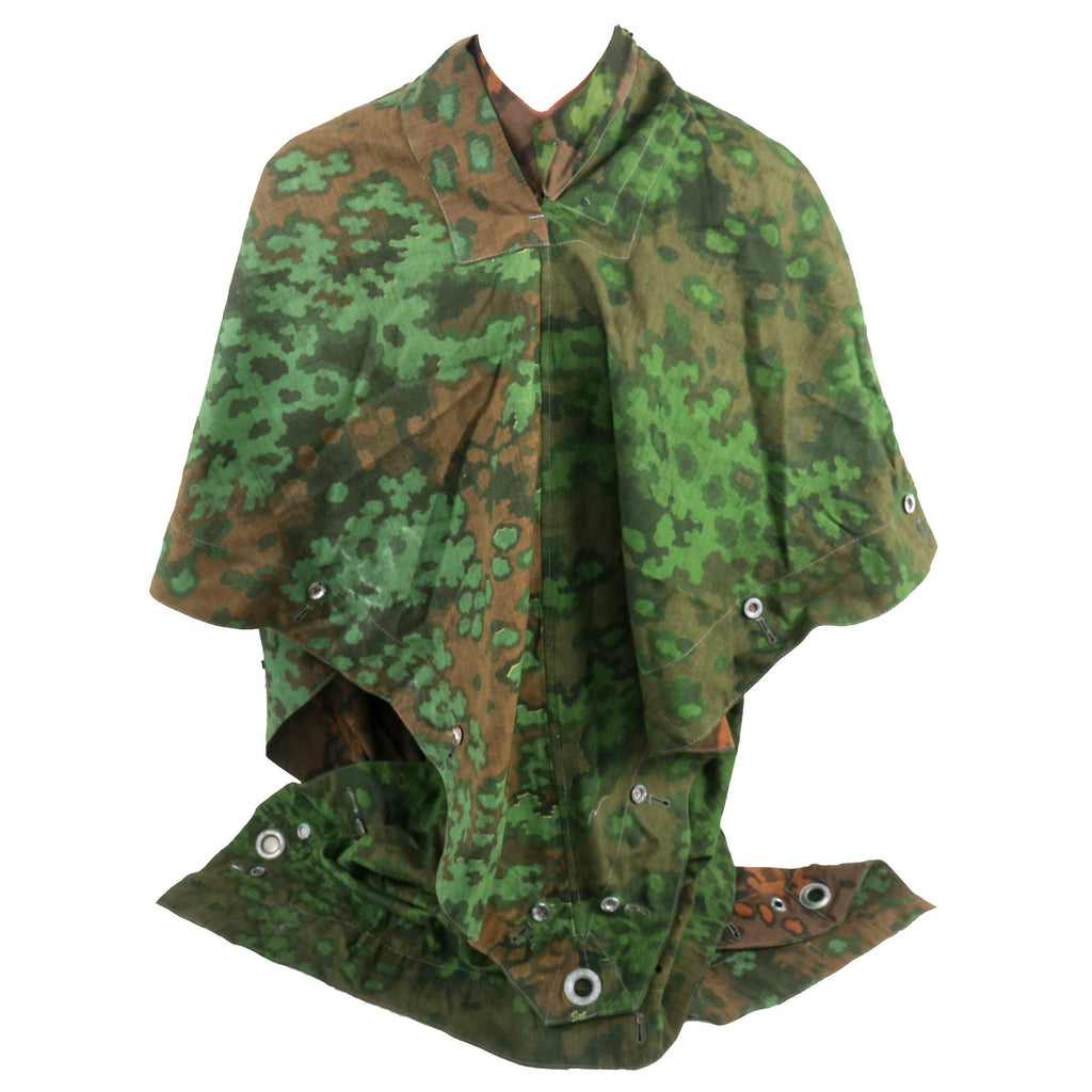 ww2 german tent Original Rare German WWII Waffen-SS Zeltbahn Tent Quarter & Poncho in – International Military Antiques