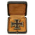 Original German WWII Vaulted Iron Cross First Class 1939 by C.F Zimmerman in Rare LDO Case - EKI Original Items
