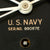 Original U.S. WWII US Navy 24 Hour Ship’s Clock with Original Winding Key by the Chelsea Clock Company - 1940 to 1944 Production - Fully Functional Original Items