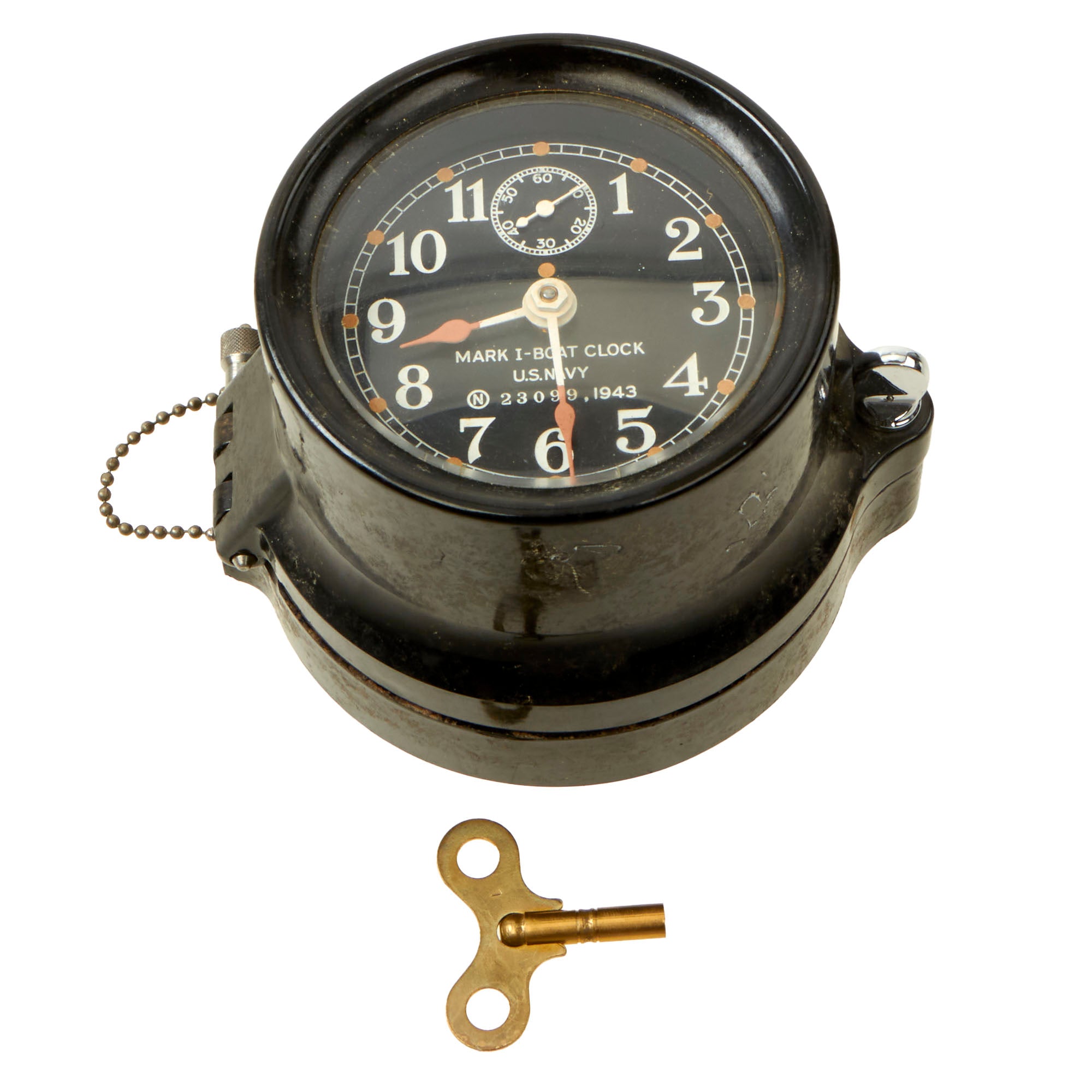 【antique】40's US.NAVY USN 置き時計 USA アメリカ antique】40's US.NAVY USN 置き時計 USA アメリカ antique】40's US