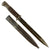Original Excellent German WWII 98k 1941 dated Bayonet by Alcoso-Werk with Scabbard - Matching Serial 7214 e Original Items