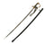 Original Rare German WWII Zeiten Pattern Field Marshal Lion Head Officers Sword by Carl Eickhorn with Scabbard and Troddel Knot Original Items