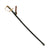 Original German WWII Personalized Army Heer Officer's Lion Head Sword with Steel Scabbard & Leather Hanger Original Items