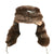 Original German WWII 1943 Dated Eastern Front Army Heer Rabbit Fur Pelzmütze Winter Hat - Size 58 Original Items