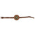 Original U.S. WWII Paratrooper Liquid Filled Wrist Compass by Taylor with Leather Wrist Band Original Items