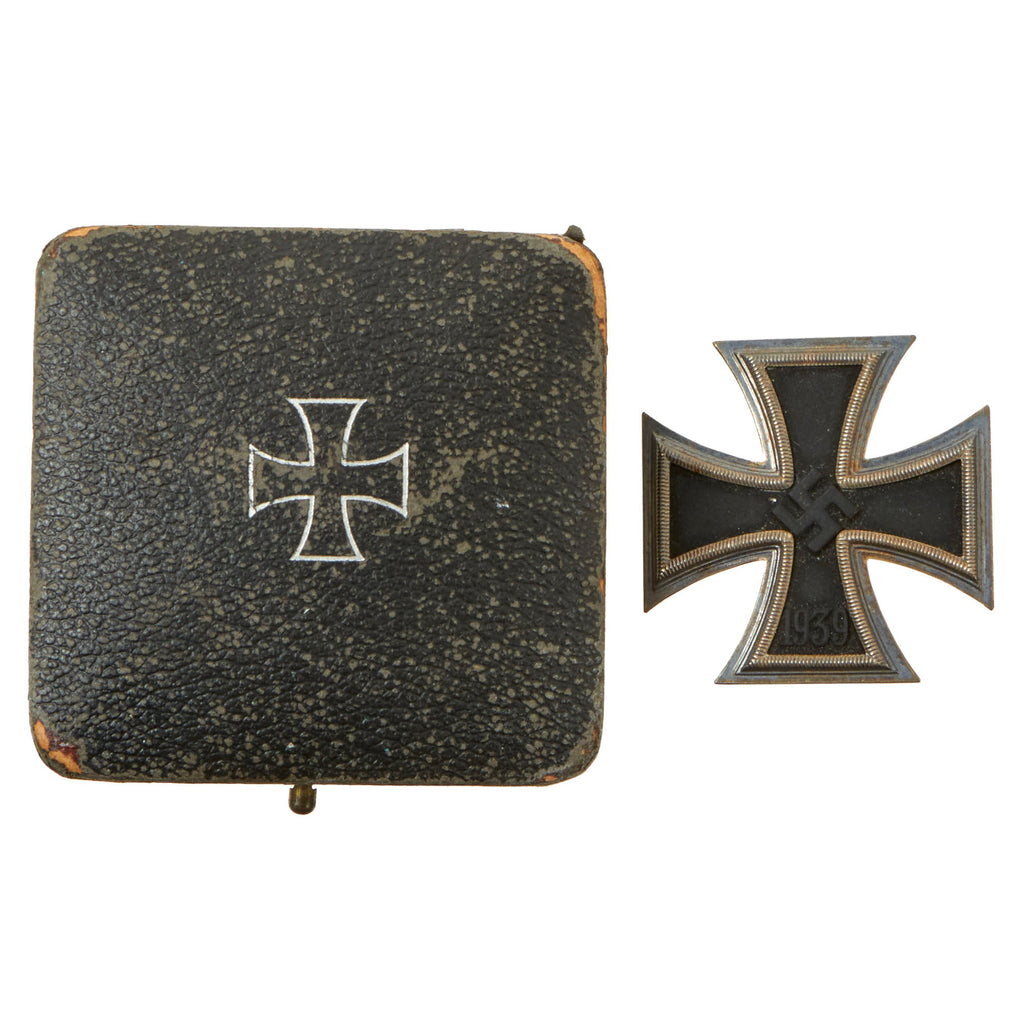 Original Excellent German WWII Cased Iron Cross First Class 1939 by Klein & Quenzer A.G - EKI Original Items