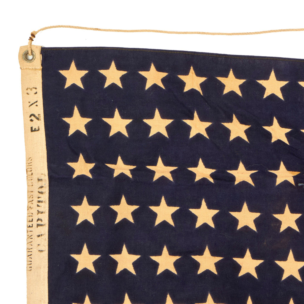 Original U.S. WWII 48 Star Flag with Halyard - 24” x 34 ...