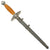 Original WWII German Miniature "Salesman's Sample" 2nd Model Luftwaffe Dagger Marked to Chain Manufacturer by SMF with Scabbard Original Items