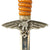 Original WWII German Miniature "Salesman's Sample" 2nd Model Luftwaffe Dagger Marked to Chain Manufacturer by SMF with Scabbard Original Items