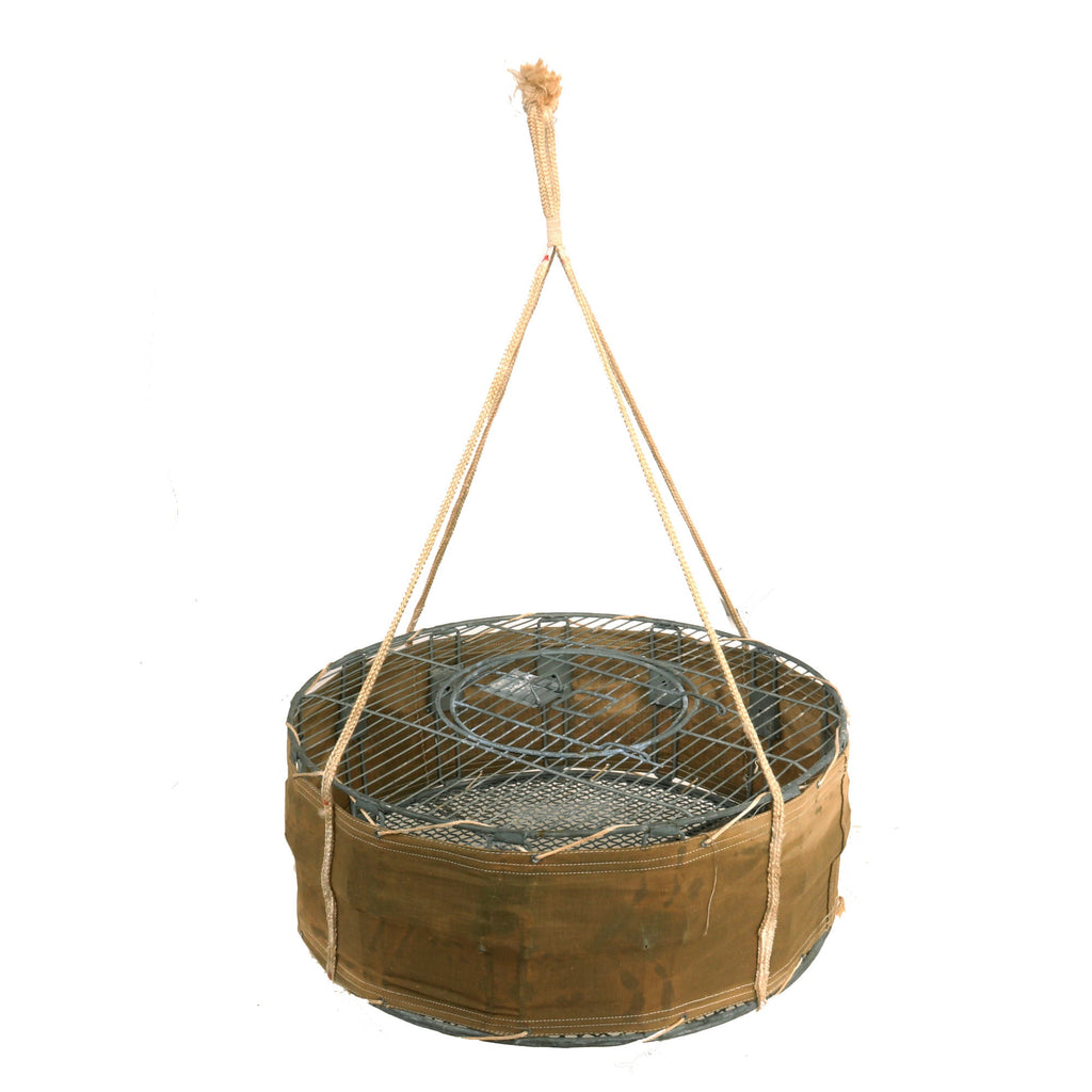 Original U.S. WWII Airborne Parachute Pigeon Cage Drop Cage Basket ...