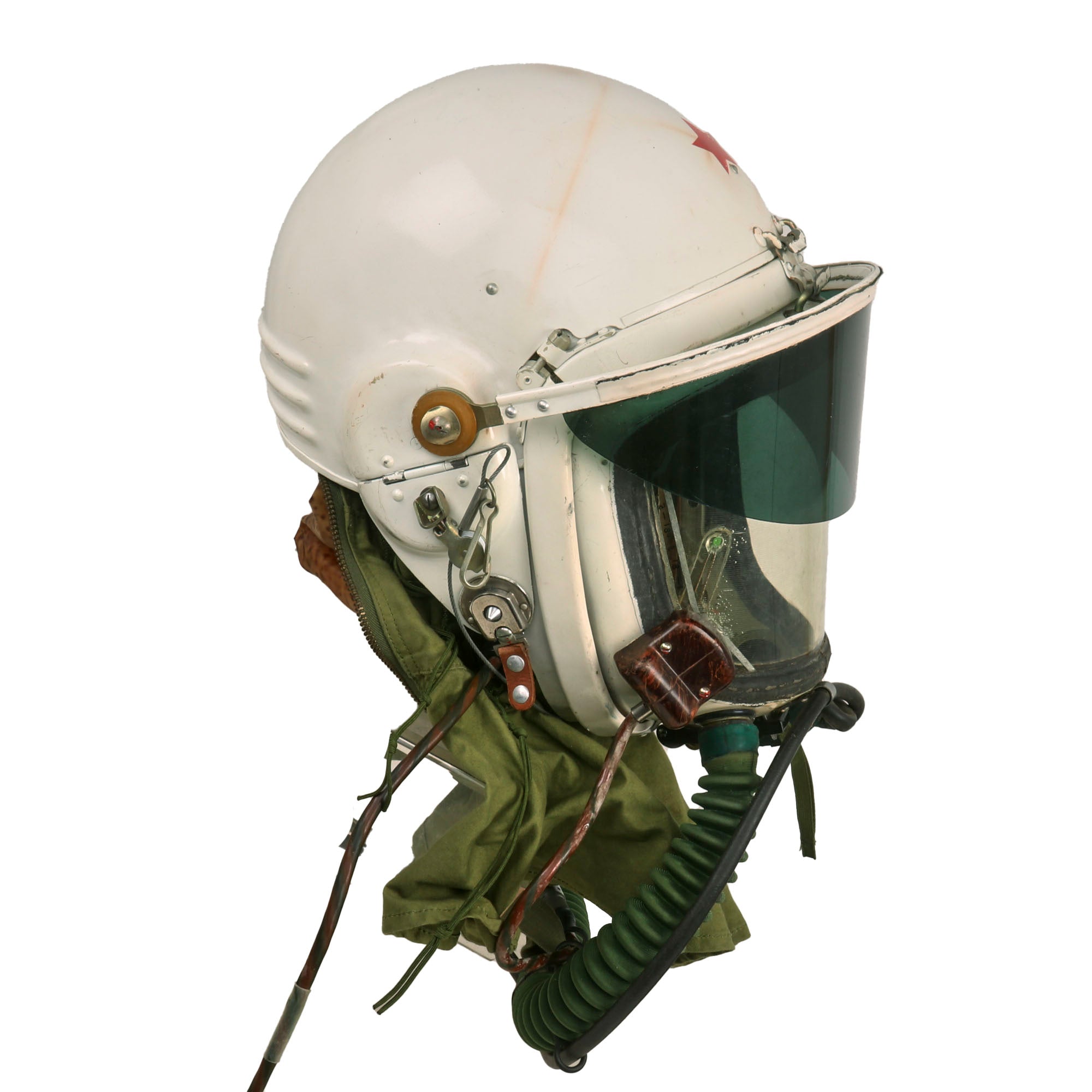 chinese motorcycle air force helmet Original Chinese Air Force Cold War TK-1 High Altitude Flight Helmet S – International Military Antiques