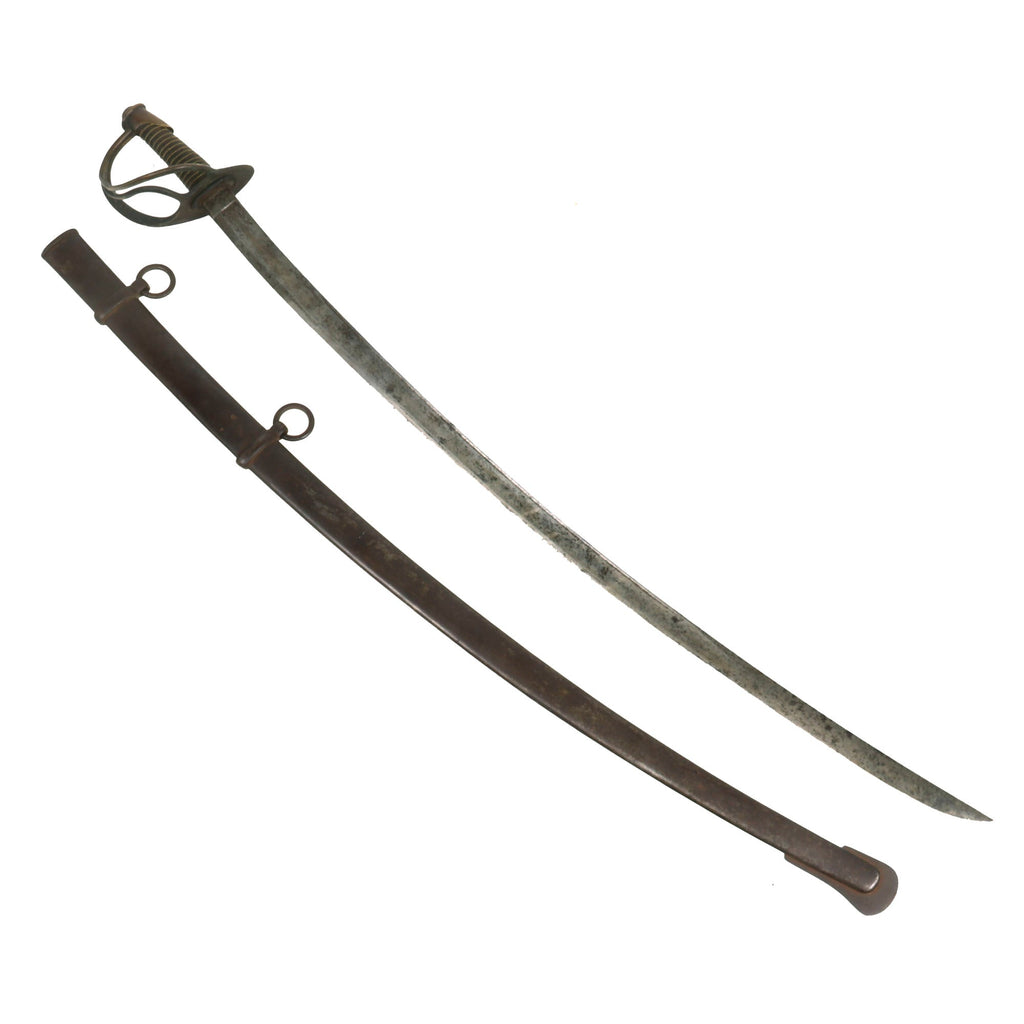 Original U.S. Civil War Model 1860 Light Cavalry Saber with Scabbard by The Horstmann Company of Philadelphia Original Items