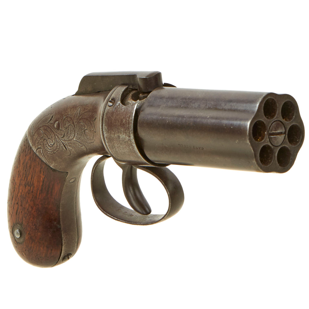 Original U.S. Manhattan Firearms Co. .28cal Percussion Pepperbox Revolver Circa 1857 - Matching Serial 278 Original Items