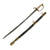 Original U.S. Civil War Model 1852 Officer’s Sword with Triple Etched French Blade by Klingenthal and Leather Scabbard Original Items