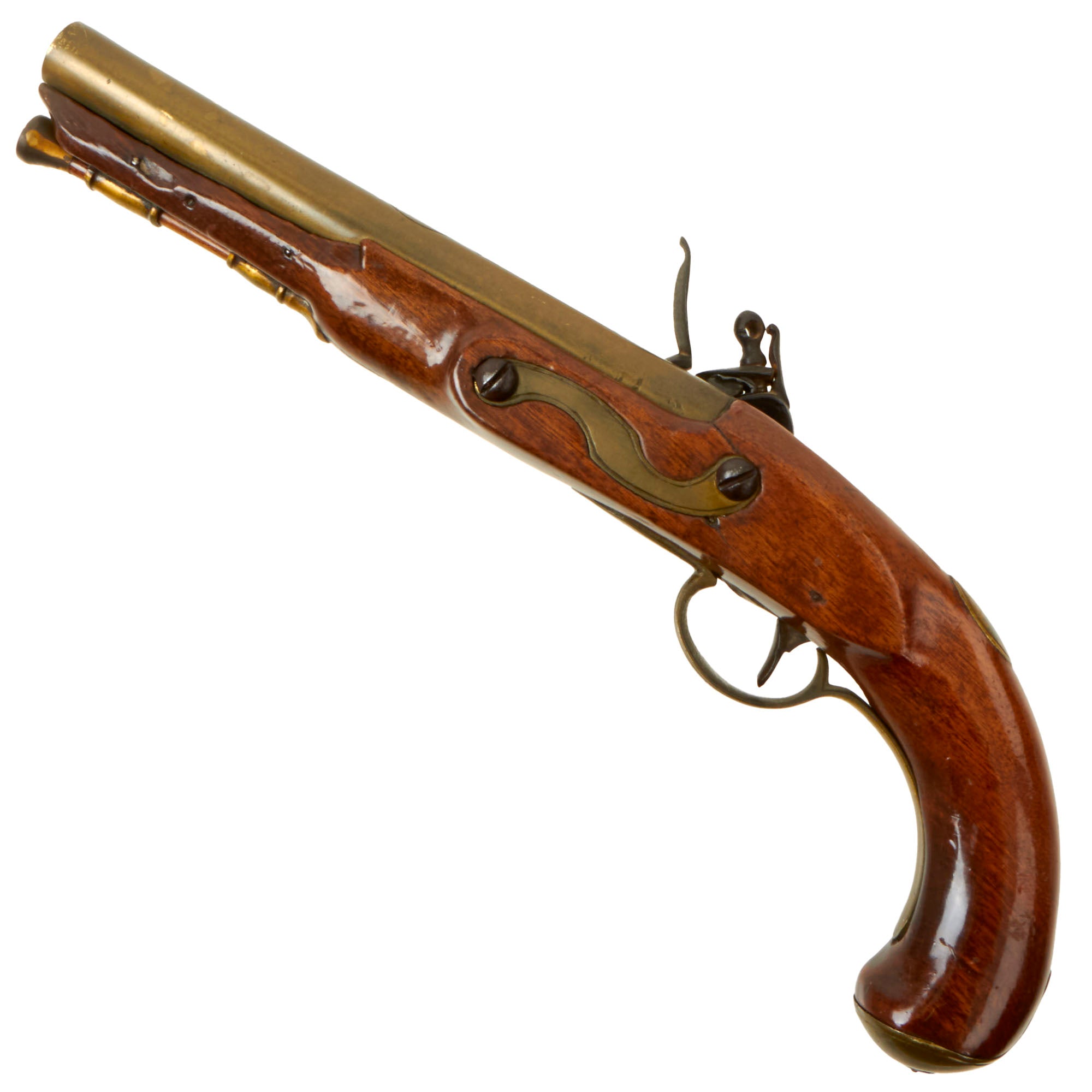 Original British Fur-Trade Flintlock Pistol by W. Ketland & Co. with B ...