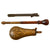 Original Cased British Percussion Overcoat Pistol by William Powell of Birmingham with Spare Rifled Barrel & Accessories - Circa 1840 Original Items