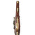 Original British Silver Mounted Officer's Flintlock Pistol with Brass Barrel, Tiger Flame Stock, and EIC Lock Dated 1813 Original Items