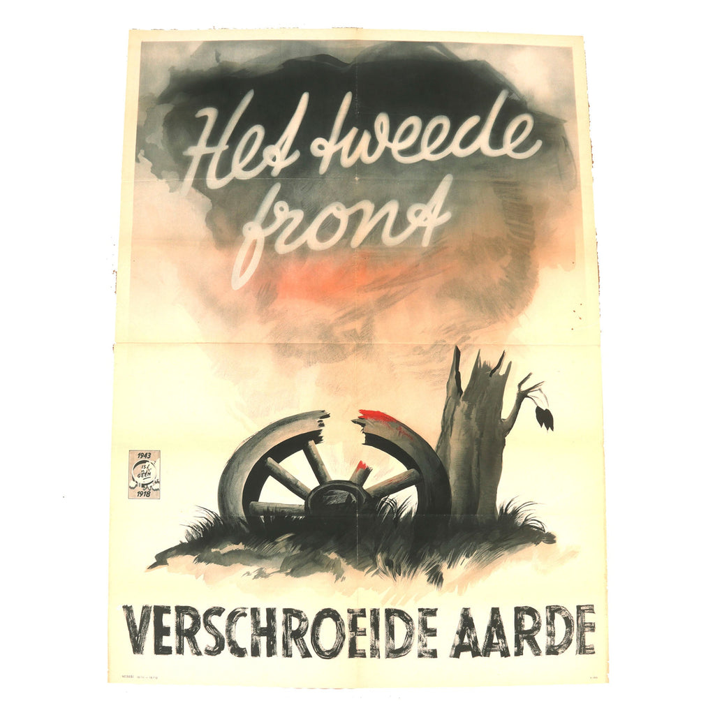 DRAFT Original German WWII  Poster 2 Original Items