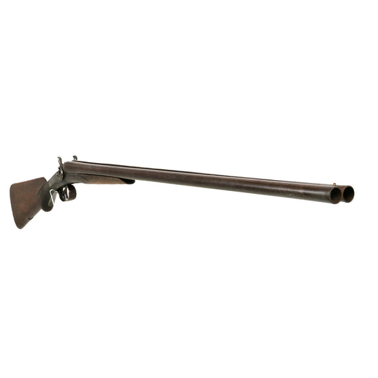 Original U.S. Belgian Made 16 Gauge Double Barrel Hammer Shotgun by Stanley Arms Co. Serial 1134 - circa 1890 Original Items