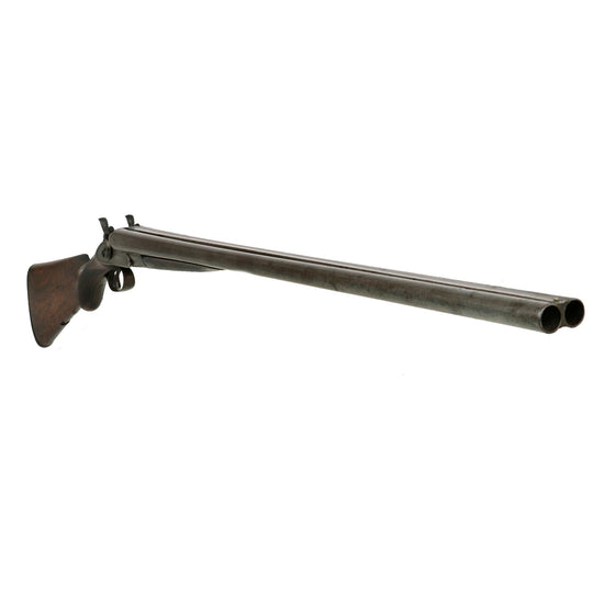 Original British 12 Gauge Double Barrel Hammer Shotgun by J.P. Clabrough & Bro's Serial 18237 - circa 1890 Original Items