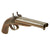 Original Victorian Double Barrel Howdah Percussion Pistol with Damascus Barrels - circa 1850 Original Items