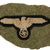 Original German WWII Waffen SS Left Sleeve Eagle Insignia - Uniform Cut Out Original Items
