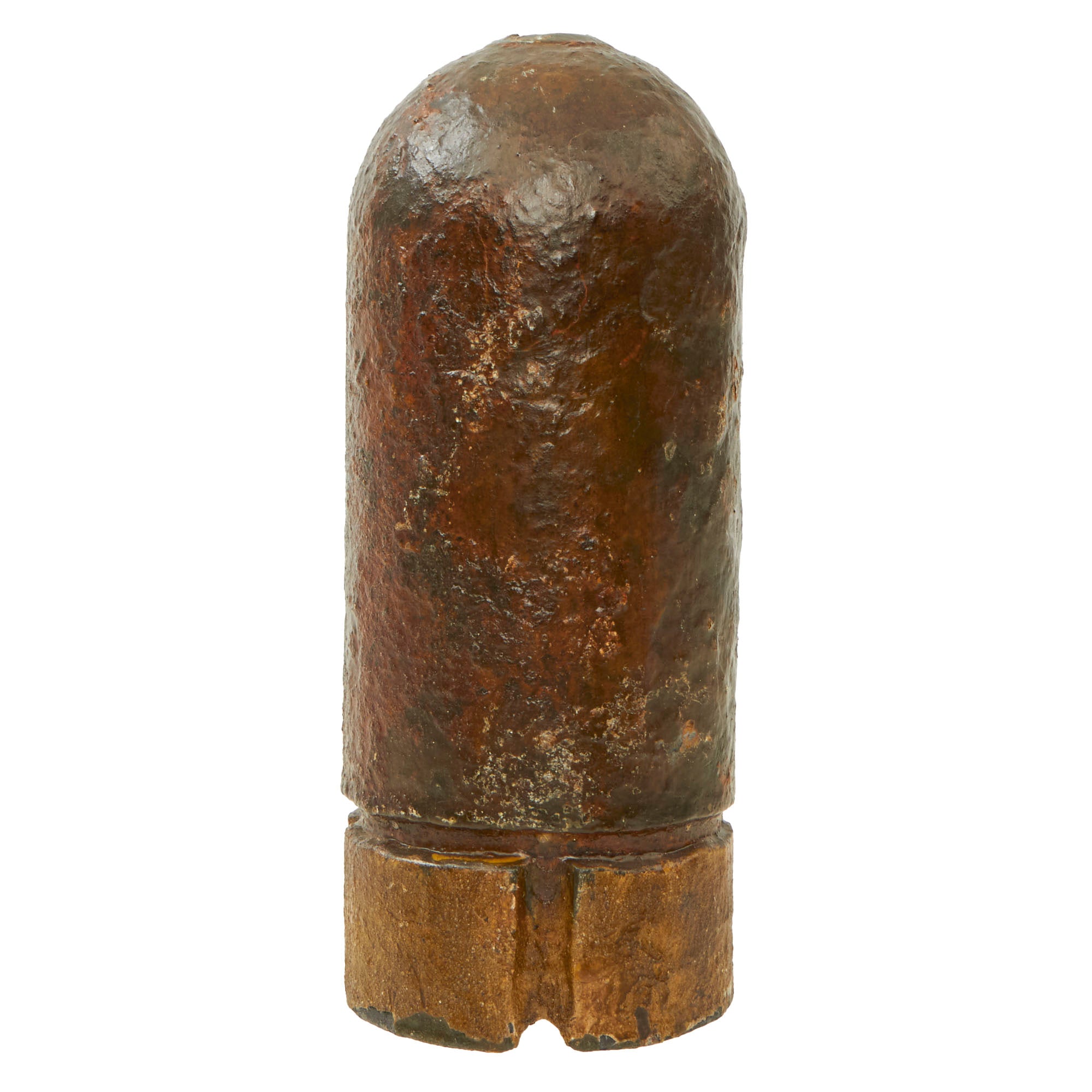 Original Civil War Confederate 3-inch Ordnance Rifle Broun Shell - Gro ...