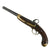 Original Dutch Model 1848 Ring Hammer Percussion Pistol made in Belgium marked "BLACKSTONE" - Liège Marked Original Items