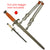 Original German WWII Miniature Salesman's Sample Army Heer Officer Dagger with Nickel Plated Blade & Scabbard Original Items