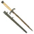 Original German WWII Lot of 3 Damaged Miniature Dagger Letter Openers - One 1st Model Luftwaffe & Two Heer Original Items