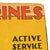 Original U.S. Pre-WWII Marine Enlistment Poster - Active Service - Land Sea Air - 23 ¾" × 31 ½" Original Items