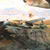 Original Artwork Print: “The Bridge at Remagen” Painting of German Jet Aircraft over Ludendorff Bridge; Signed by Artist and 4 Pilots - 36 ¼" x 27", in Museum Grade Frame Original Items