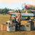 Copy of DRAFT Original Artwork Print: “Sighting the Bismarck” Painting of British Catalina from RAF 209 Squardon over the Battleship; Signed by Artist & 4 Bismarck Survivors - 37" x 28", in Museum Grade Frame Original Items