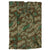 Original German WWII Zeltbahn Tent Quarter & Poncho in Splinter Camouflage with RBNr. Markings & (2) Carry Straps Original Items