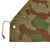 Original German WWII Zeltbahn Tent Quarter & Poncho in Splinter Pattern Reversible Camouflage with (2) Carry Straps by Zimmermann Original Items