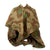 Original German WWII Zeltbahn Tent Quarter & Poncho in Splinter Pattern Reversible Camouflage with (2) Carry Straps by Zimmermann Original Items