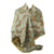 Original German WWII Zeltbahn Tent Quarter & Poncho in Splinter Pattern Reversible Camouflage with (2) Carry Straps and RBNr. Stamp