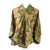Original German WWII Zeltbahn Tent Quarter & Poncho in Splinter Pattern Reversible Camouflage with (2) Carry Straps and RBNr. Stamp