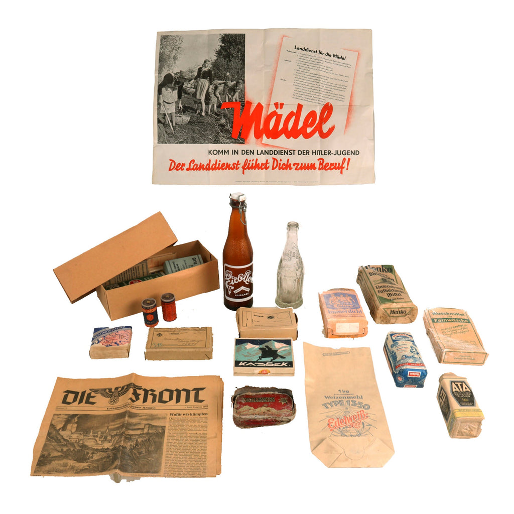 Original German WWII Personal Effects & Feldpost Items Collection with Some Captured Soviet Items Original Items