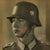 DRAFT Original German WWII 1941 Dated Framed Portrait Painting of Luftwaffe DAK Flight Branch Obergefreiter in North Africa by Felix Otto Von Rossen - 16" x 20 1/2" (Copy) Original Items