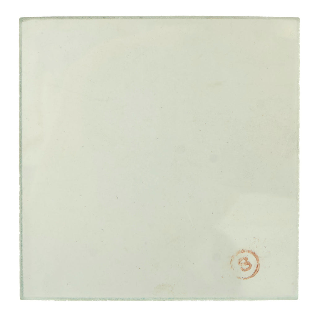 Original German WWII Unissued Replacement Shield Glass Lens for Panzerschreck RPzB 54 Inert Anti-Tank Rocket Launcher Original Items