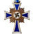 Original Unissued German WWII Bronze 3rd Class (4 to 5 Children) Mother’s Cross with Ribbon in Original Tissue Wrapping Original Items