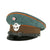 Original German WWII Gendarmerie Rural Police NCO's Schirmmütze Visor Cap in Size 58 Original Items