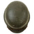 Original German WWII M42 Army Heer "No Decal" Textured Paint Helmet with 56cm Liner & Chinstrap - ckl64 Original Items