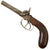 Original Victorian Era German Double Barreled Percussion Pistol Serial 14 - Circa 1860 Original Items