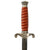Original German WWII Army Heer Officer Dagger with Scabbard & Hanger - Unmarked Blade Original Items